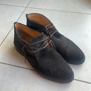 Brown Suede Jack Erwin boots